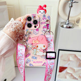 Hello Kitty Park Case With Holder Rope