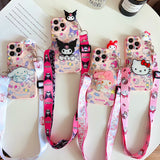 Hello Kitty Park Case With Holder Rope