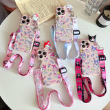 Hello Kitty Park Case With Holder Rope
