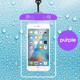 Waterproof Phone Case swimming water proof bag universal underwater phone protector pouch PV cover for iPhone