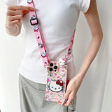 Hello Kitty Park Case With Holder Rope