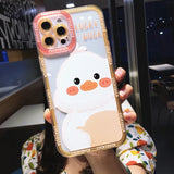 Cartoon Dinosaur Pink Pig Case Cover