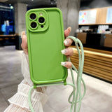 Phone Case Crossbody Adjustable Lanyard Strap Rope Soft Cover