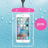 Waterproof Phone Case swimming water proof bag universal underwater phone protector pouch PV cover for iPhone