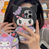 Handbag Hello Kitty Kuromi Silicone Soft Cover Case