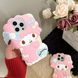 Kawaii 3D My Melody & Sweet Piano Soft Silicone Case
