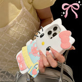 Handbag Hello Kitty Kuromi Silicone Soft Cover Case