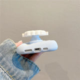 Cute Sheep Folding Stand Holder Case for iPhone