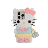 Handbag Hello Kitty Kuromi Silicone Soft Cover Case