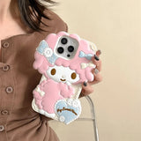 Kawaii 3D My Melody & Sweet Piano Soft Silicone Case