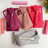 With Box Lipstick Rhode Phone Case for iPhone Makeup Lip Gloss Holder Silicone Back Cover