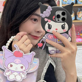 Handbag Hello Kitty Kuromi Silicone Soft Cover Case