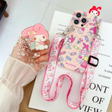 Hello Kitty Park Case With Holder Rope