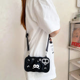 Kawaii 3D Hello Kitty & Kuromi Soft Silicone iPhone Case with Stand Holder & Lanyard