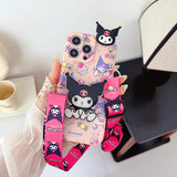 Hello Kitty Park Case With Holder Rope