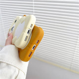 Rilakkuma Bear Silicone Soft Cover Case For iPhone