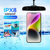 Waterproof Phone Case swimming water proof bag universal underwater phone protector pouch PV cover for iPhone