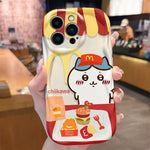 C - Chiikawas Wave Case for iPhone 16 15 14 Pro Max 13 12 Mini 11 XS X XR 8 7 Plus SE 2022 2020 Soft Silicone Back Cover Funda - AKM CASE｜iPhone Case & Accesories Worldwide