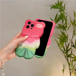 Cartoon 3D Watermelon Bear Phone Case for iPhone 11 - 15 Pro Max - Drop - Resistant - AKM CASE｜iPhone Case & Accesories Worldwide