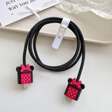Cartoon Charger Cable Protector for IPhone 18W 20W Charger Protection Cover Stitch Data Line Winder Protective - AKM CASE｜iPhone Case & Accesories Worldwide