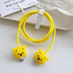Cartoon Charger Cable Protector for IPhone 18W 20W Charger Protection Cover Stitch Data Line Winder Protective - AKM CASE｜iPhone Case & Accesories Worldwide
