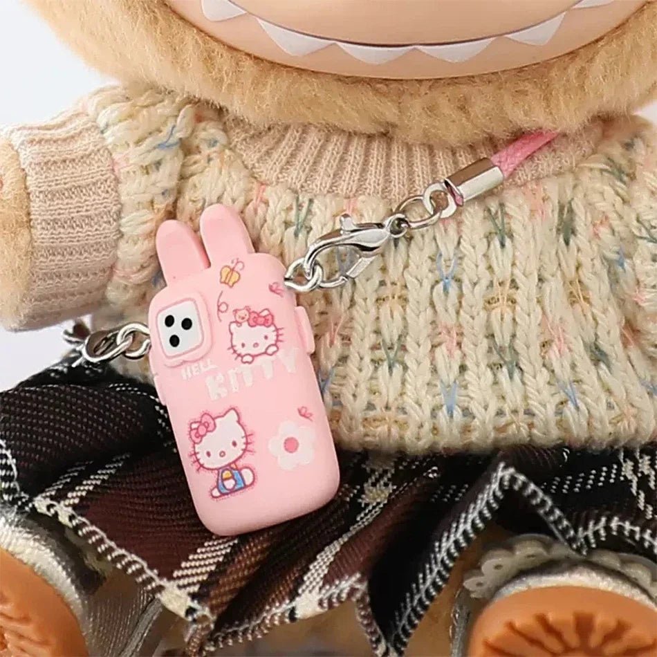 Cartoon style camera phone Bag Plush Doll Accessories Pendant Fan Birthday Gift - AKM CASE｜iPhone Case & Accesories Worldwide