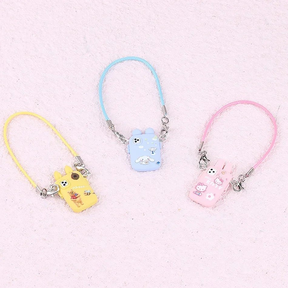 Cartoon style camera phone Bag Plush Doll Accessories Pendant Fan Birthday Gift - AKM CASE｜iPhone Case & Accesories Worldwide