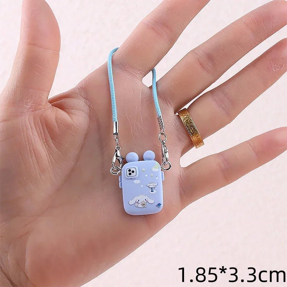 Cartoon style camera phone Bag Plush Doll Accessories Pendant Fan Birthday Gift - AKM CASE｜iPhone Case & Accesories Worldwide