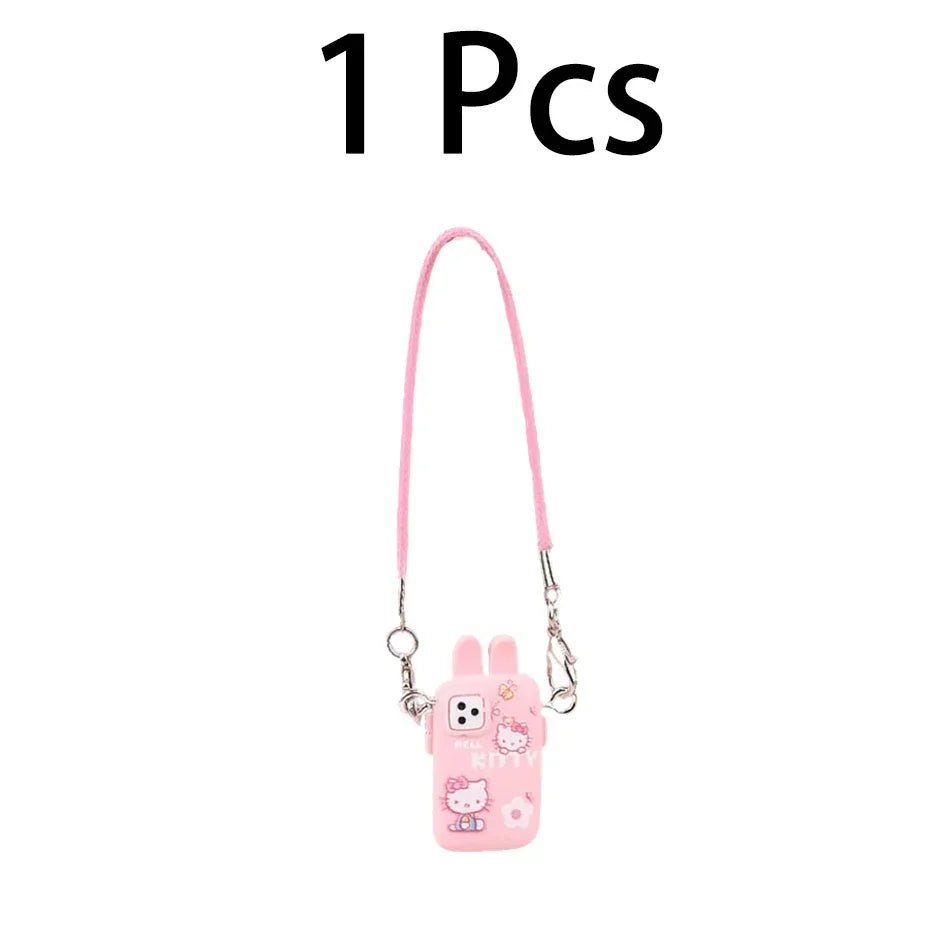 Cartoon style camera phone Bag Plush Doll Accessories Pendant Fan Birthday Gift - AKM CASE｜iPhone Case & Accesories Worldwide