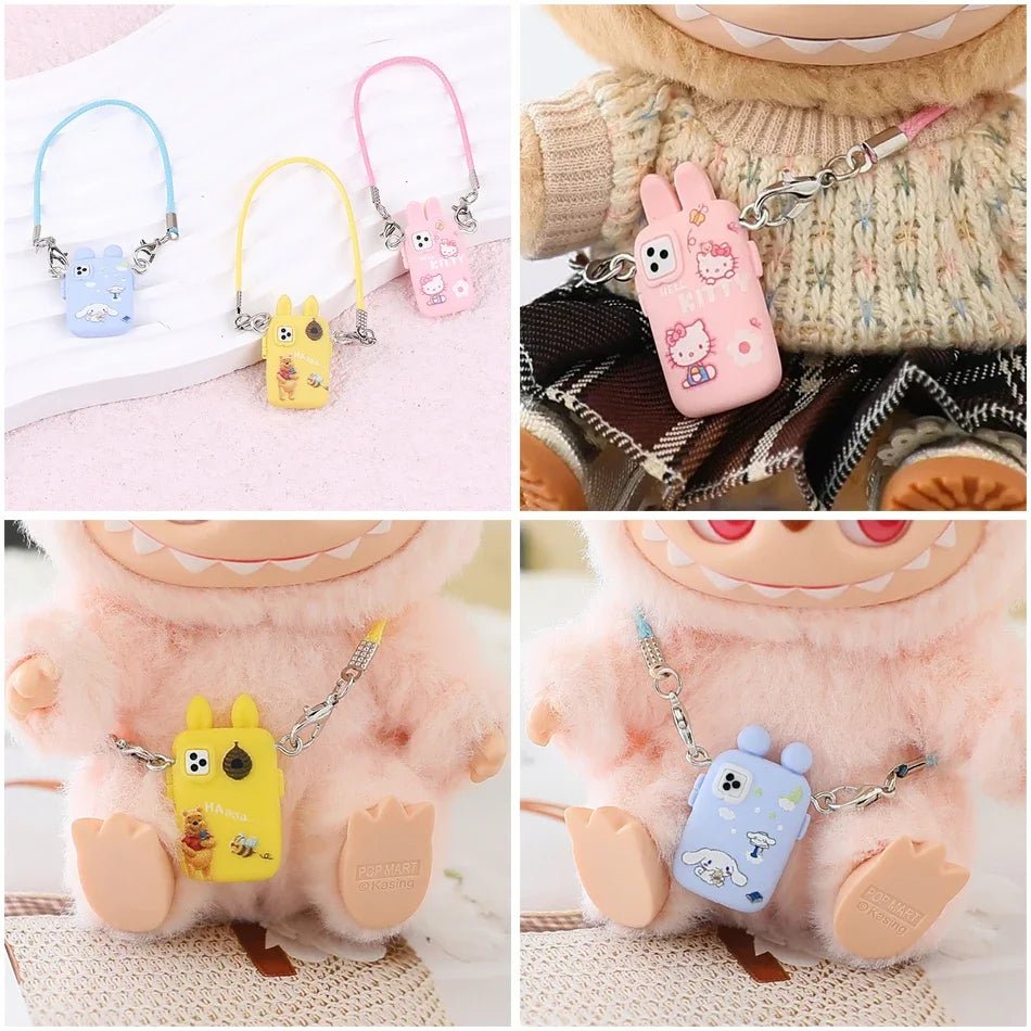 Cartoon style camera phone Bag Plush Doll Accessories Pendant Fan Birthday Gift - AKM CASE｜iPhone Case & Accesories Worldwide
