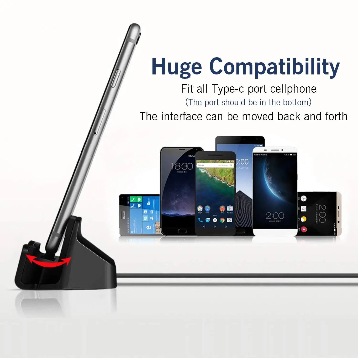 Charging Base Dock Station USB Cable Sync Cradle Charge - AKM CASE｜iPhone Case & Accesories Worldwide