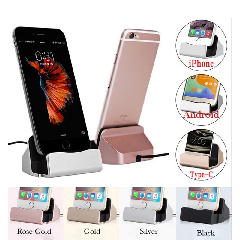 Charging Base Dock Station USB Cable Sync Cradle Charge - AKM CASE｜iPhone Case & Accesories Worldwide