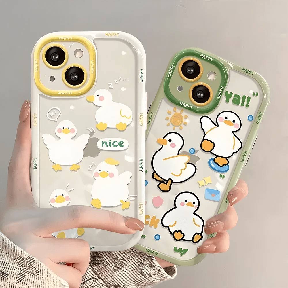 Cut Cat Aninal Phone Case For iPhone 13 Funda iPhone 15 11 16 14 17 Pro Max Air 12 7 8 Plus SE 2020 17promax Silicone Soft Cover - AKM CASE｜iPhone Case & Accesories Worldwide