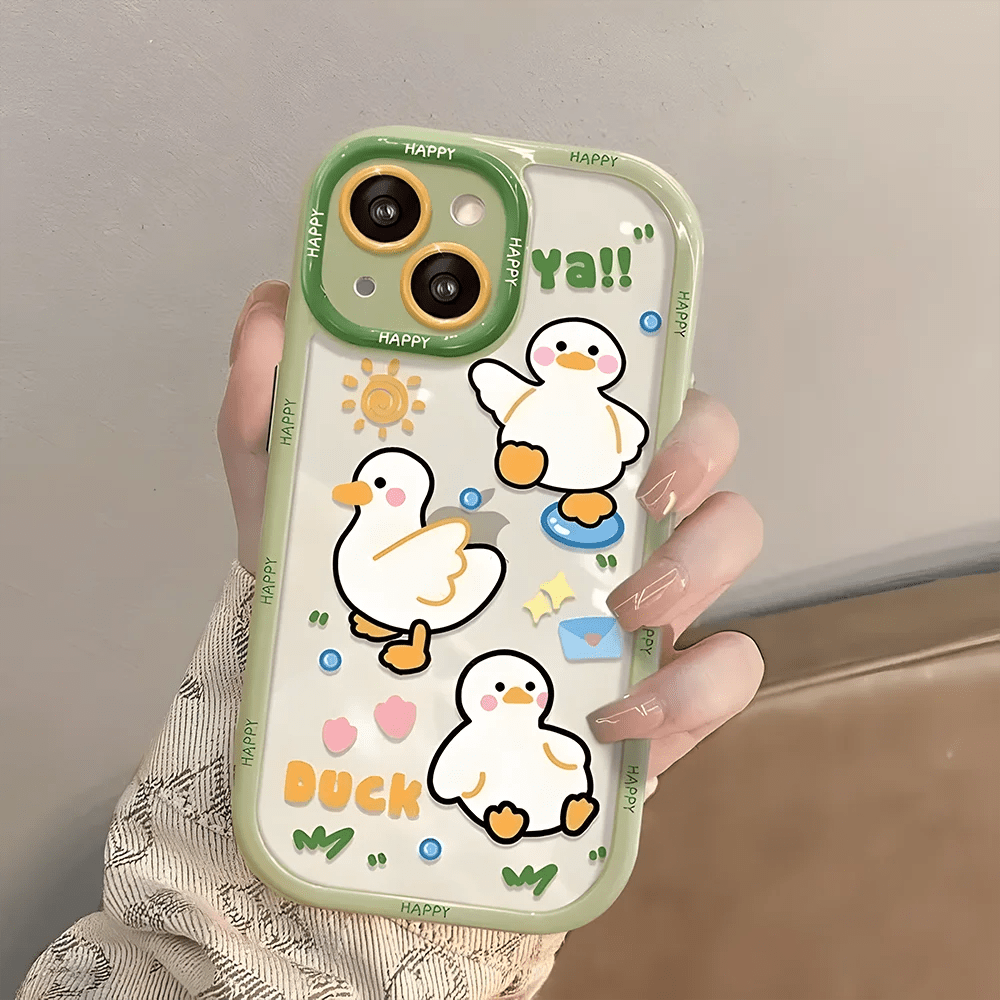 Cut Cat Aninal Phone Case For iPhone 13 Funda iPhone 15 11 16 14 17 Pro Max Air 12 7 8 Plus SE 2020 17promax Silicone Soft Cover - AKM CASE｜iPhone Case & Accesories Worldwide