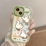 Cut Cat Aninal Phone Case For iPhone 13 Funda iPhone 15 11 16 14 17 Pro Max Air 12 7 8 Plus SE 2020 17promax Silicone Soft Cover - AKM CASE｜iPhone Case & Accesories Worldwide