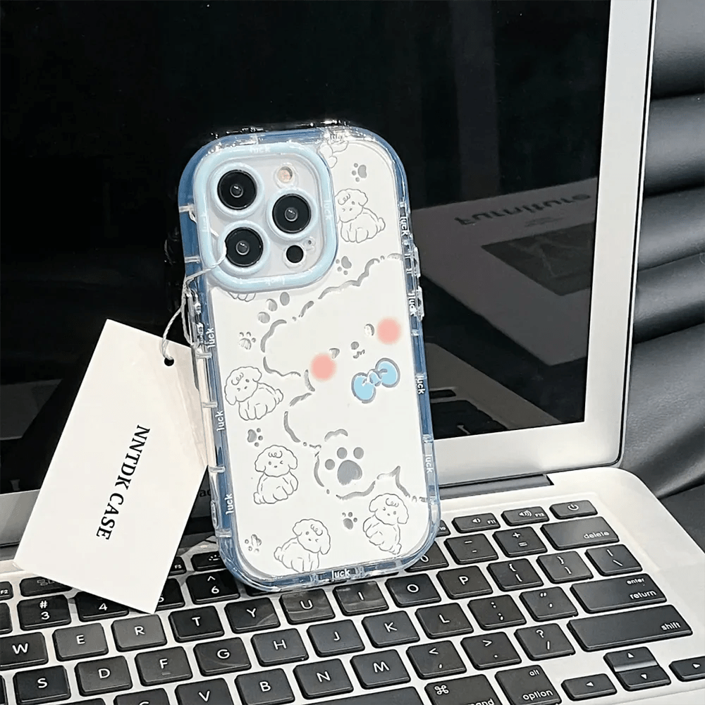Cut Cat Aninal Phone Case For iPhone 13 Funda iPhone 15 11 16 14 17 Pro Max Air 12 7 8 Plus SE 2020 17promax Silicone Soft Cover - AKM CASE｜iPhone Case & Accesories Worldwide