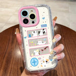 Cut Cat Aninal Phone Case For iPhone 13 Funda iPhone 15 11 16 14 17 Pro Max Air 12 7 8 Plus SE 2020 17promax Silicone Soft Cover - AKM CASE｜iPhone Case & Accesories Worldwide