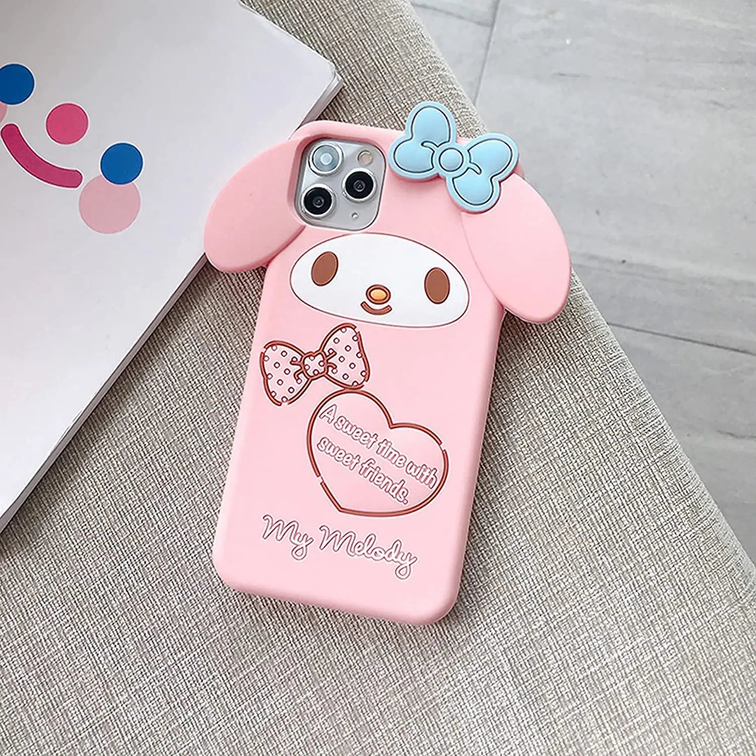 Cute Cartoon Melody Silicone Case For iphone - AKM CASE｜iPhone Case & Accesories Worldwide