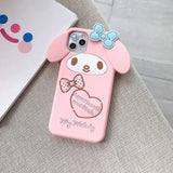 Cute Cartoon Melody Silicone Case For iphone - AKM CASE｜iPhone Case & Accesories Worldwide