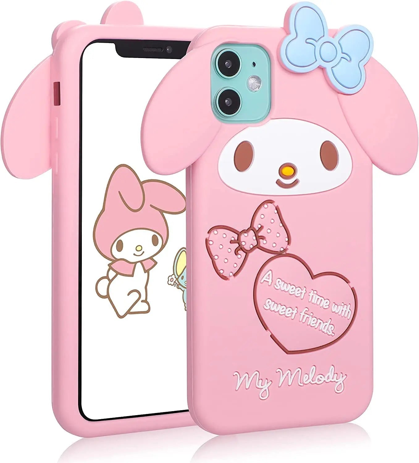 Cute Cartoon Melody Silicone Case For iphone - AKM CASE｜iPhone Case & Accesories Worldwide