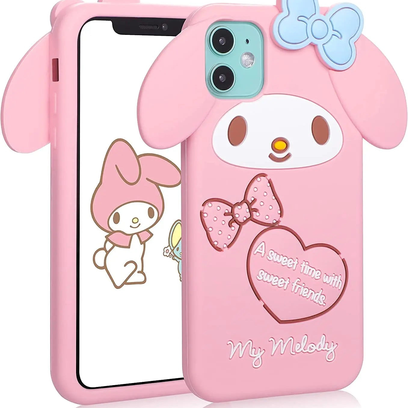 Cute Cartoon Melody Silicone Case For iphone - AKM CASE｜iPhone Case & Accesories Worldwide