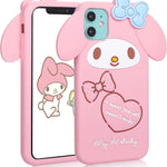 Cute Cartoon Melody Silicone Case For iphone - AKM CASE｜iPhone Case & Accesories Worldwide
