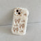 Cute Embroidered Bow Plush Phone Case for Girls - AKM CASE｜iPhone Case & Accesories Worldwide