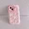 Cute Embroidered Bow Plush Phone Case for Girls - AKM CASE｜iPhone Case & Accesories Worldwide