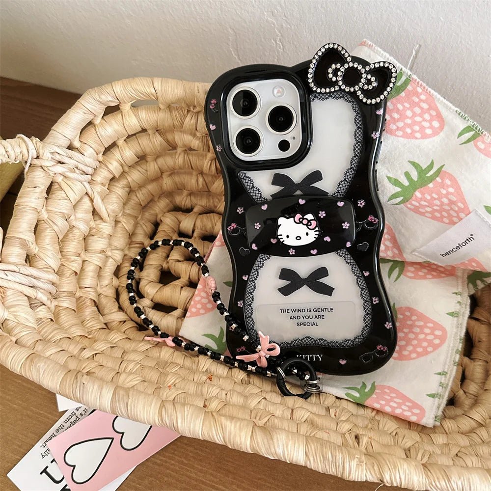 Cute Hello Kitty Flower Phone Case for iPhone 14/15/16 Pro Max - AKM CASE｜iPhone Case & Accesories Worldwide