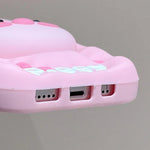 Cute Pig Telescopic Bracket iPhone Case - KASONPAI 3D Silicone Stand Cover - AKM CASE｜iPhone Case & Accesories Worldwide