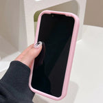 Cute Pig Telescopic Bracket iPhone Case - KASONPAI 3D Silicone Stand Cover - AKM CASE｜iPhone Case & Accesories Worldwide