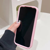 Cute Pig Telescopic Bracket iPhone Case - KASONPAI 3D Silicone Stand Cover - AKM CASE｜iPhone Case & Accesories Worldwide