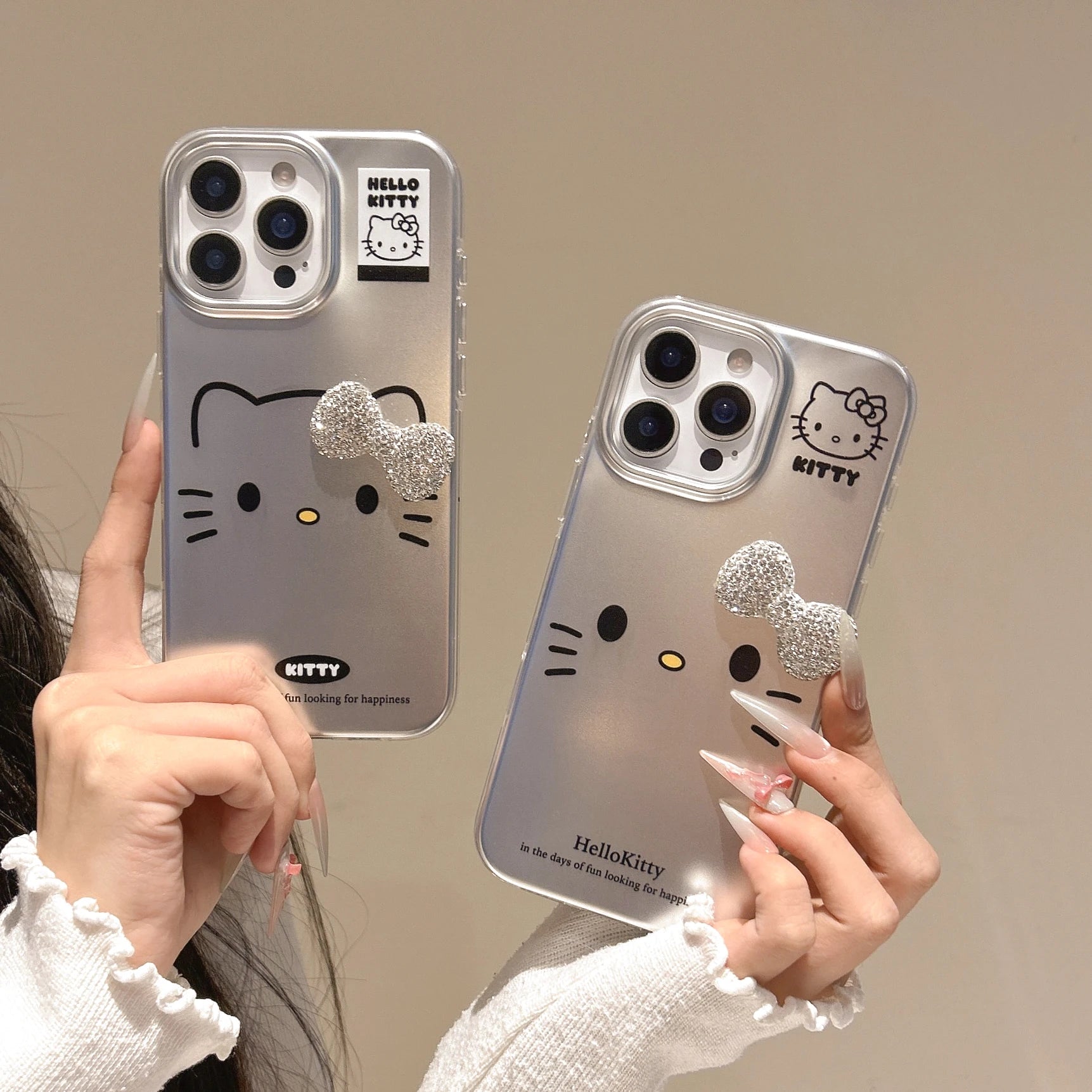 Cute Sanrio Hello Kitty Anime Phone Case for iPhone 14/15/16 Pro Max - AKM CASE｜iPhone Case & Accesories Worldwide