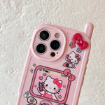 Cute Sanrio Hello Kitty Phone Case for iPhone 14 - 16 Pro Max - 3D Shockproof Cover - AKM CASE｜iPhone Case & Accesories Worldwide